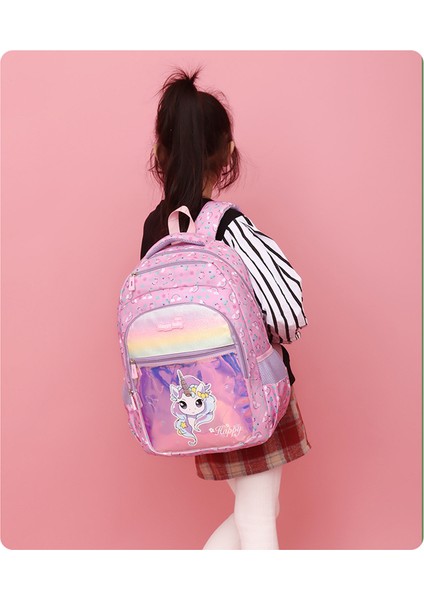 Moda Çizgi Film Çocuk Okul Çantası/hafif Büyük Kapasiteli Ilkokul Öğrencisi Prenses Omuz Çantası/çocuk Açık Hava Eğlence Sırt Çantası, DL062 (Yurt Dışından) fırsatları