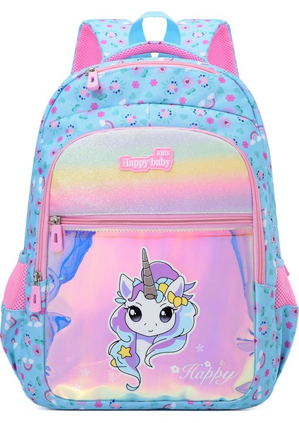 Moda Çizgi Film Çocuk Okul Çantası/hafif Büyük Kapasiteli Ilkokul Öğrencisi Prenses Omuz Çantası/çocuk Açık Hava Eğlence Sırt Çantası, DL062 (Yurt Dışından)