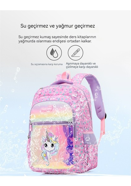 Moda Çizgi Film Çocuk Okul Çantası/hafif Büyük Kapasiteli Ilkokul Öğrencisi Prenses Omuz Çantası/çocuk Açık Hava Eğlence Sırt Çantası, DL062 (Yurt Dışından) fiyatları