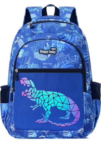 Moda Çizgi Film Çocuk Okul Çantası/hafif Büyük Kapasiteli Okul Çocuğu Omuz Çantası/çocuk Açık Hava Eğlence Sırt Çantası, DL063 (Yurt Dışından)