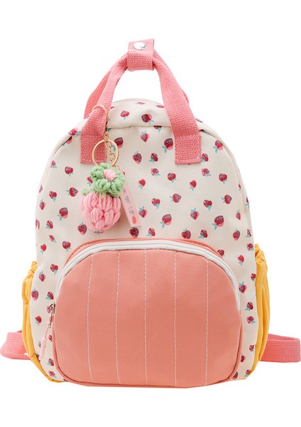Yeni Çilek Çocuk Omuz Sırt Çantası/kız Anaokulu Okul Çantası/sevimli Rahat Seyahat Ebeveyn-Çocuk Sırt Çantası, DL074 (Yurt Dışından)