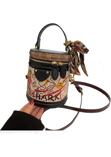 Kadın Kova Çanta Crossbody Çanta (Yurt Dışından)