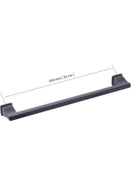 Doğanlar Techno 320 mm Mobilya Kulp Mat Siyah fiyatları