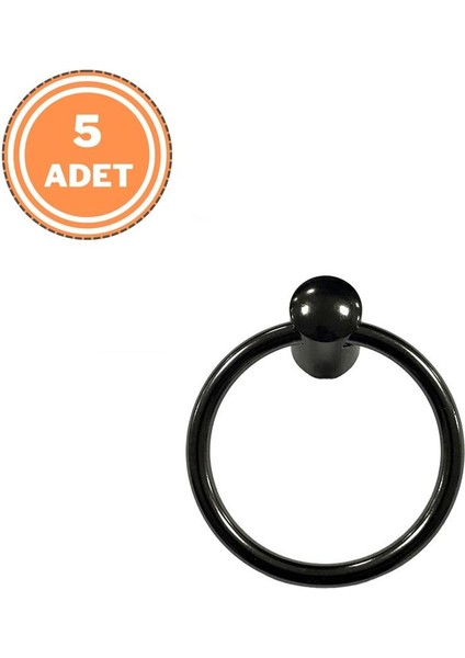 5 Adet Halka Sarkaç Füme Tek Vidalı Mobilya Kulp Düğme fırsatları