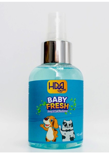 Fresh Kokulu Kedi ve Köpek Tüy Bakım Spreyi Parfümü 110 ml