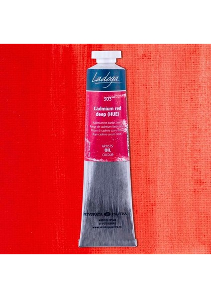 Ladoga Yağlı Boya 46 ml Cadmium Red Deep (Hue) 303 fırsatları