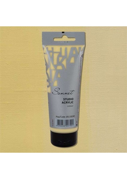 Sonnet Akrilik Boya 120 ml Pastel Yellow 240