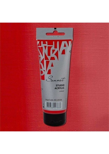 Sonnet Akrilik Boya 120 ml Red Light 336