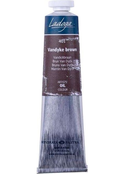 Ladoga Yağlı Boya 46 ml Vandyke Brown 401
