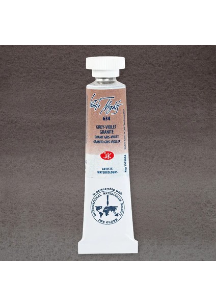 White Nights Extra-Fine Tüp Sulu Boya 10 ml Grey Violet Granite 634