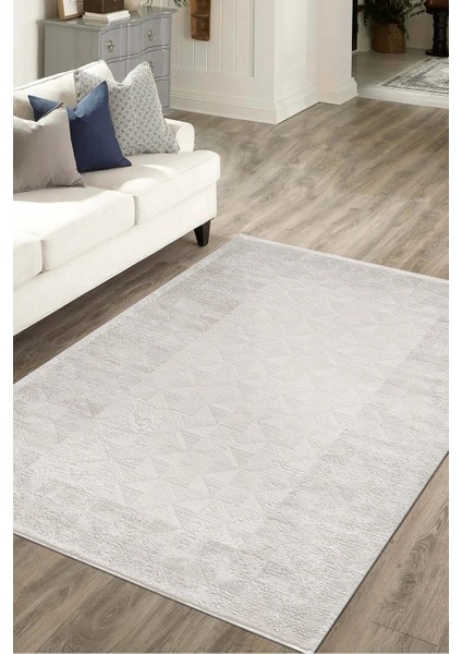 Times Krem Bej Modern Saçaklı Halı modelleri