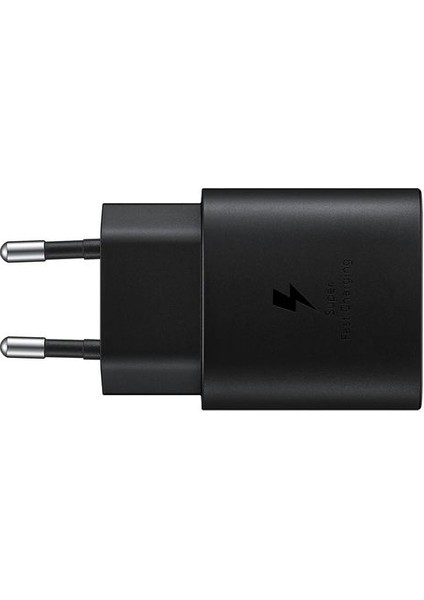Samsung Galaxy A70S TA800 25W Type-C Uyumlu Siyah Şarj Adaptör