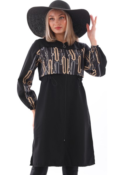 Tek Üst Paraşüt Tam Kapalı Tesettür Mayo 2451 Golden