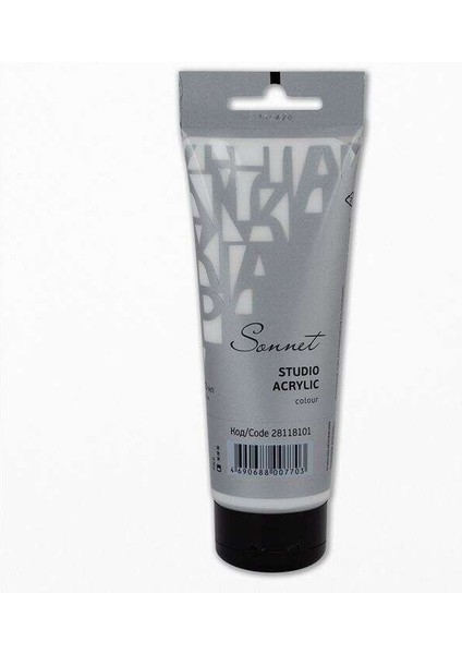 Sonnet Akrilik Boya 120 ml Titanium White 101
