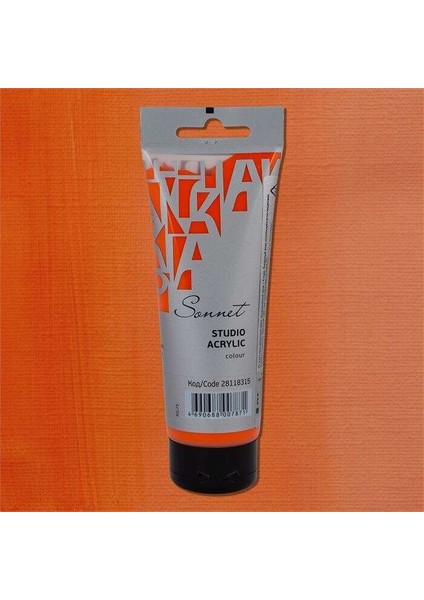 Sonnet Akrilik Boya 120 ml Orange 315