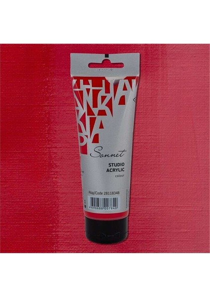 Sonnet Akrilik Boya 120 ml Red Deep 348