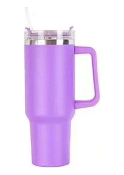Meadow Kolu Araba Bardak 304 Paslanmaz Çelik Hasır Buz Kupa Araba Termos 40 Oz (Yurt Dışından)