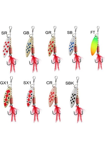 Spin x Long 9gr No:4 Döner Kaşık