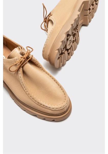 Naturel Deri Kadın Günlük Ayakkabı modelleri