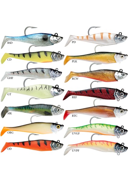 Wildeye Giand Jigging Shad Sahte Balığı CD-18CM - 3lu