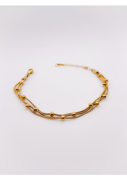 Çelik Bileklik (3lü) Üçlü Dorika Bileklik indirimleri