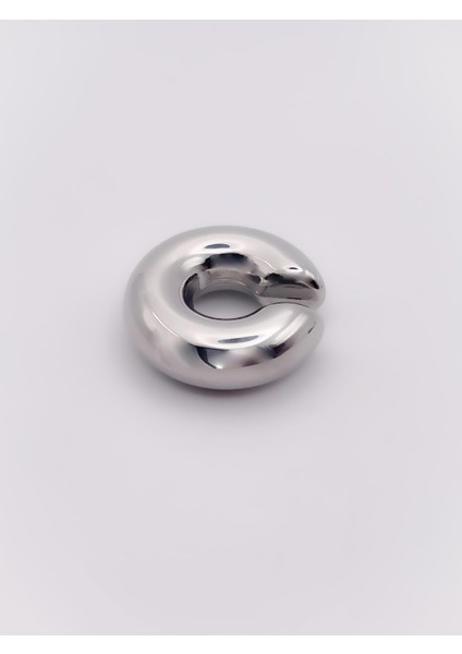 Çelik Küpe Bombeli Kıkırdak (Earcuff) Küpe Geçmeli Küpe(1 Adet) fiyatları