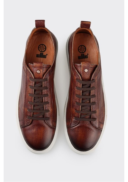 Taba Deri Erkek Günlük Ayakkabı fırsatları