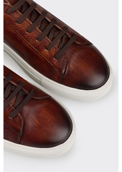 Taba Deri Erkek Günlük Ayakkabı indirimleri