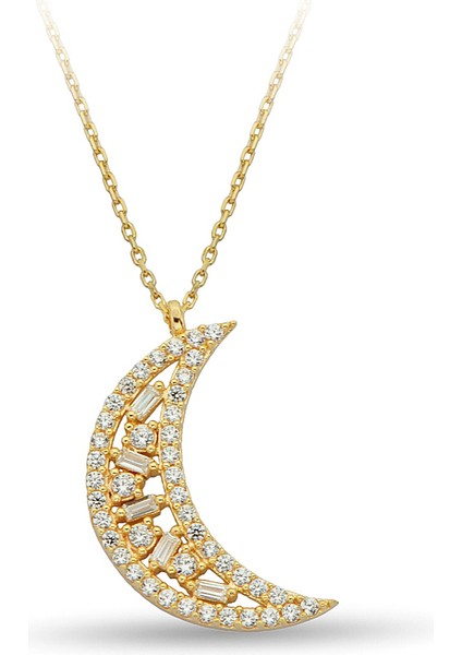 Yarım Ay Altın Kolye KLYCGK191