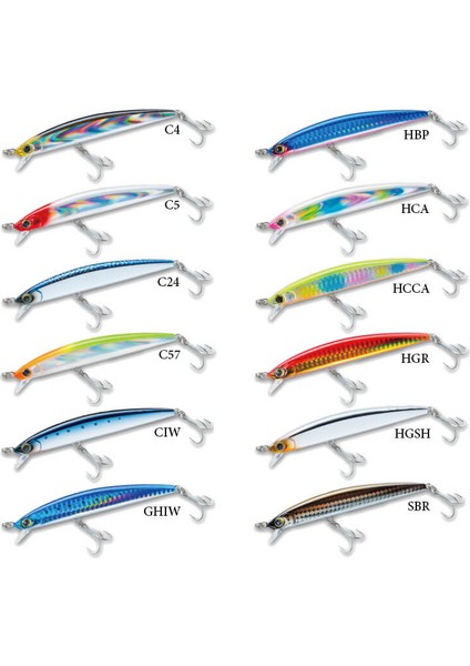 Mag Crystal Minnow Floating Maket Balık C24-105MM