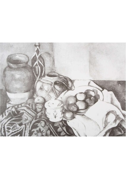 Sonnet Desenli Tuval 30X40CM Still Life With Apples 142777