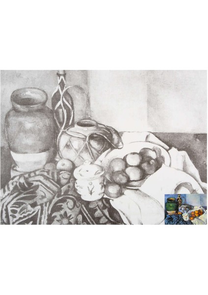 Sonnet Desenli Tuval 30X40CM Still Life With Apples 142777 modelleri