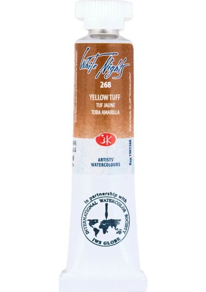 White Nights Extra-Fine Tüp Sulu Boya 10 ml Yellow Tuff 268