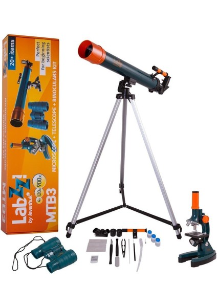 Labzz Mtb3 Mikroskop, Teleskop ve Binoküler Dürbün Kiti
