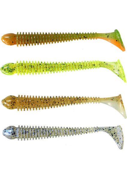 Flex Bead Shad Silikon Yem Oyster Shell GOLD-10CM-75LI