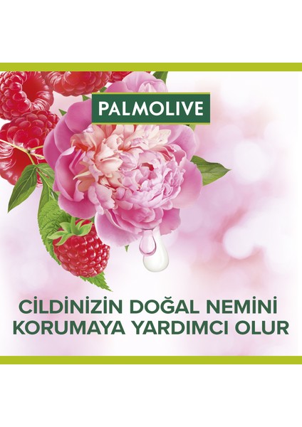 Naturals Ahududu Suyu ve Şakayık Çekirdeği Yağı ile Nemlendirici Duş Jeli 500 ml X2 Adet