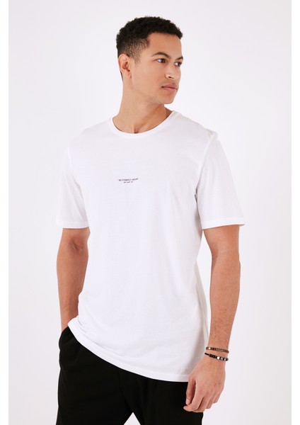 Pamuk Bisiklet Yaka Regular Fit T Shirt Erkek T Shirt 5902757