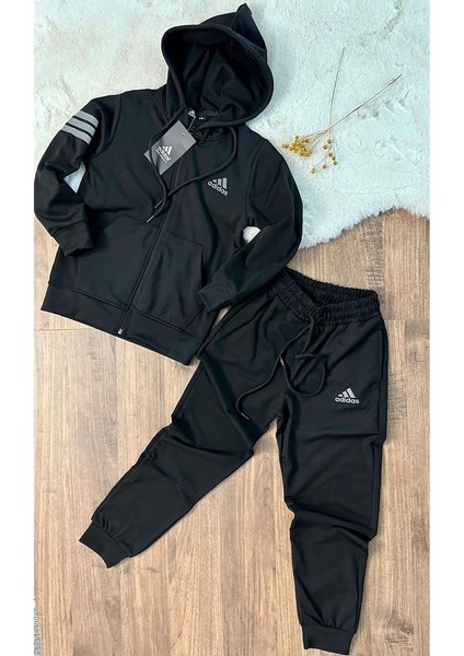 Yenı Dalgıç Kumaş 6-8-10-12-14-16 Yaş Fermuarlı Eşofman Takımı