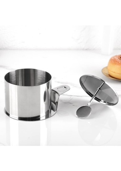 6 Adet Tatlı Halkaları ve Yemek Halkaları, Yemek Halkaları, Küçük Yüzük Seti, Paslanmaz Çelik (Yurt Dışından) fırsatları