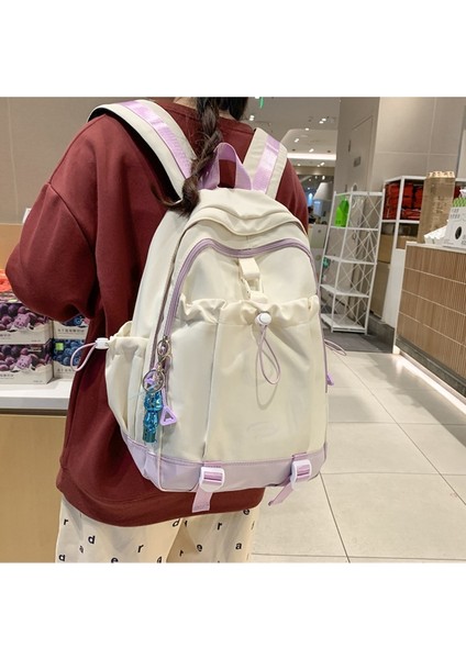 Harajuku Tarzı Okul Çantası Kadın Orta Okul Öğrencisi Niş Basit Ilkokul Öğrencisi Sırt Çantası Kadın Yeni Seyahat Banliyö Sırt Çantası (Yurt Dışından) fiyatları