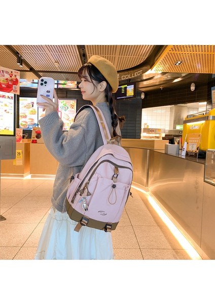 Harajuku Tarzı Okul Çantası Kadın Orta Okul Öğrencisi Niş Basit Ilkokul Öğrencisi Sırt Çantası Kadın Yeni Seyahat Banliyö Sırt Çantası (Yurt Dışından) fırsatları