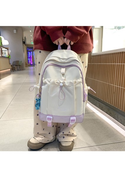 Harajuku Tarzı Okul Çantası Kadın Orta Okul Öğrencisi Niş Basit Ilkokul Öğrencisi Sırt Çantası Kadın Yeni Seyahat Banliyö Sırt Çantası (Yurt Dışından) indirimleri