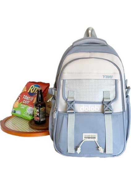 Okul Çantası Kadın Ortaokul Doğum Günü Sırt Çantası Ilkokul Öğrencileri Üçüncü Ila Altıncı Sınıf Büyük Kapasiteli Küçük Taze Sırt Çantası Erkek (Yurt Dışından)