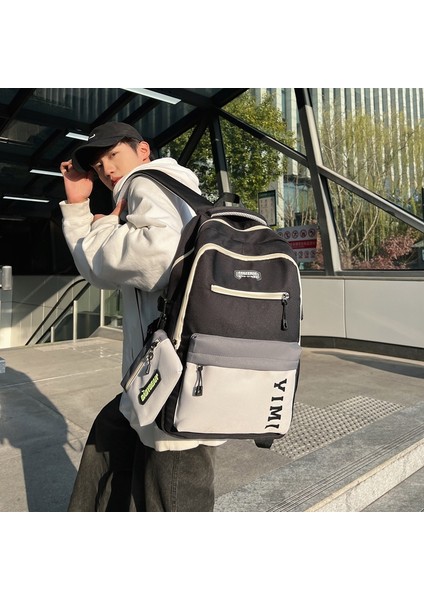 2024 Yeni Japon Büyük Kapasiteli Sırt Çantası Lise Öğrencisi Okul Çantası Çift Açık Seyahat Çantası (Yurt Dışından) fiyatları