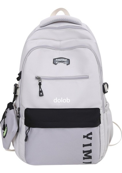 2024 Yeni Japon Büyük Kapasiteli Sırt Çantası Lise Öğrencisi Okul Çantası Çift Açık Seyahat Çantası (Yurt Dışından)