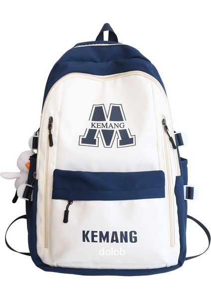 Kız Çocuk Okul Çantaları, Bayan Lise, Ortaokul ve Ilkokul Öğrencilerinin Sırt Çantaları, Geniş Kapasiteli Kontrast Renkli Sırt Çantaları (Yurt Dışından)