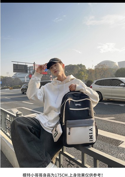 2024 Yeni Japon Büyük Kapasiteli Sırt Çantası Lise Öğrencisi Okul Çantası Çift Açık Seyahat Çantası (Yurt Dışından) indirimleri