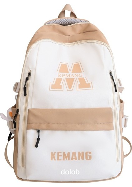 Kız Çocuk Okul Çantaları, Bayan Lise, Ortaokul ve Ilkokul Öğrencilerinin Sırt Çantaları, Geniş Kapasiteli Kontrast Renkli Sırt Çantaları (Yurt Dışından)