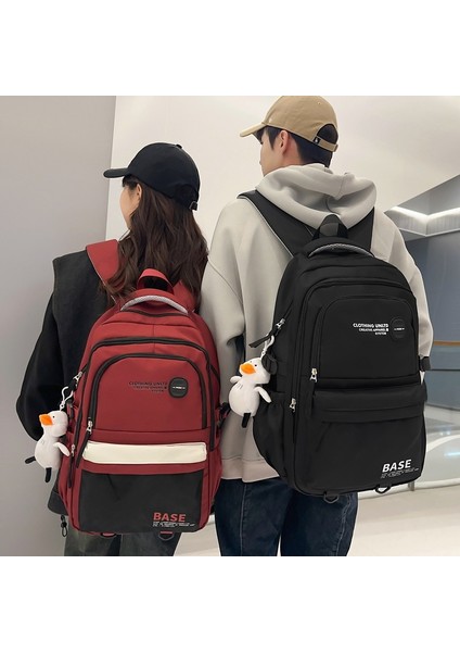 Yeni Stil Sırt Çantası, Yüksek Görünüm, Düz Renk, Basit, Çok Yönlü Kampüs, Öğrenciler Için Çok Yönlü, Modaya Uygun Seyahat Çantası (Yurt Dışından) fiyatları