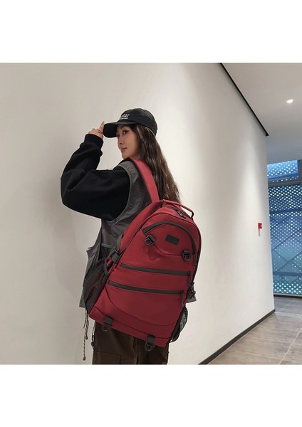 Erkekler ve Kadınlar Için 2024 Bahar Yeni Büyük Kapasiteli Okul Çantaları, Ilkokul ve Ortaokul Öğrencileri Için Basit Kontrast Renkli Sırt Çantaları (Yurt Dışından) fırsatları